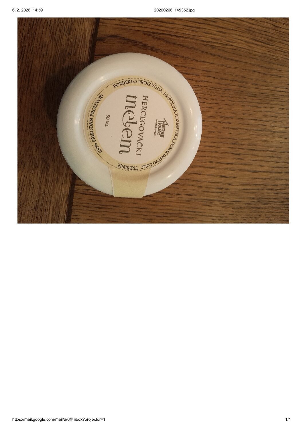 Херцеговачки мелем 50мл Чолић